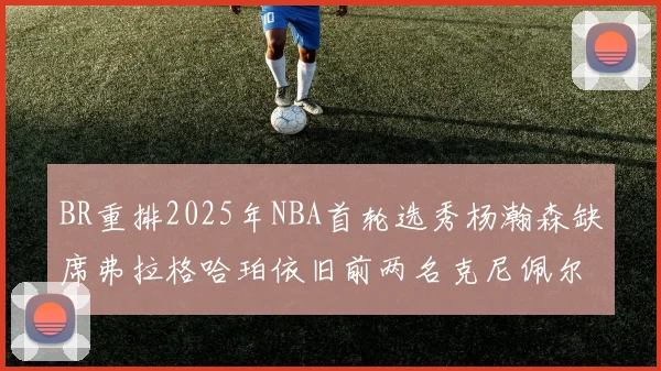 BR重排2025年NBA首轮选秀杨瀚森缺席弗拉格哈珀依旧前两名克尼佩尔锁定探花位